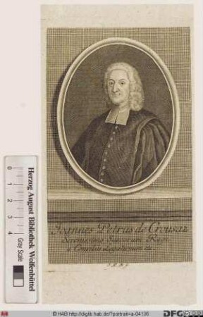 Bildnis Jean-Pierre de Crousaz