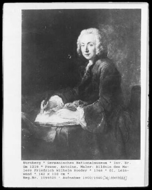 Bildnis des Malers Friedrich Wilhelm Hoeder