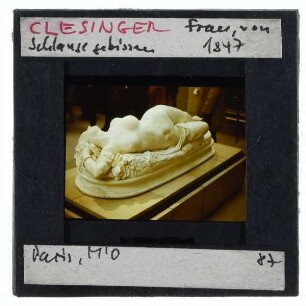 Clésinger, Frau, von einer Schlange gebissen