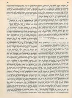 40-41 [Rezension] Heilige Überlieferung