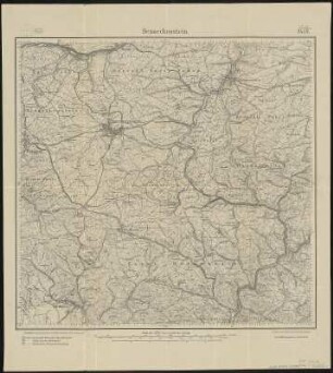Meßtischblatt 2452 : Benneckenstein, 1919 : Benneckenstein. - Aufn. 1907, hrsg. 1909, Nachtr. 1919. - 1:25000. - [Berlin]: Reichsamt für Landesaufnahme, 1919. - 1 Kt.