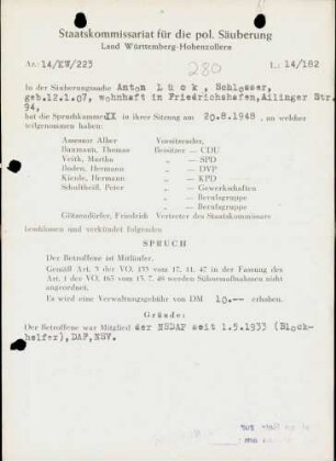 Lück, Anton