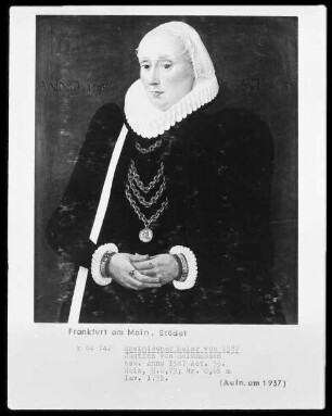 Bildnis der Justina von Holzhausen