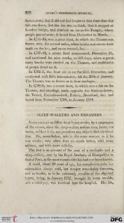 Sleep- walkers and dreamers