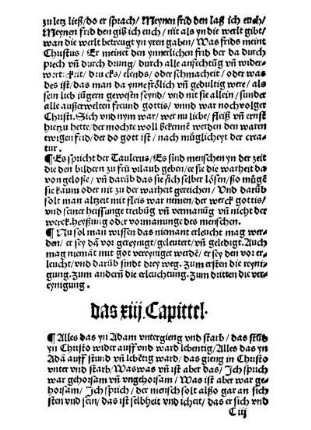 das xiii. Capittel
