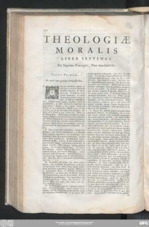 Liber Septimus. De Septimo Praecepto, Non moechaberis.