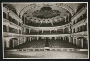 Deutsches Volkstheater, Wien: Ansicht Zuschauerraum