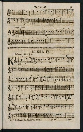 13-24, Missa IV. - Missa VI.