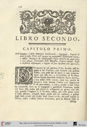 Libro secondo