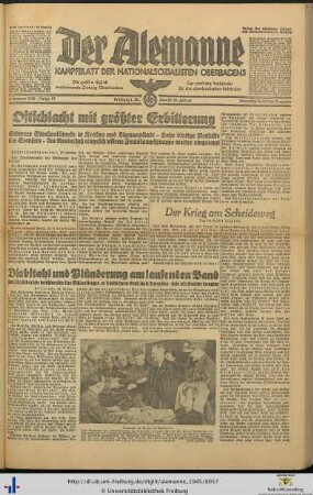 20./21.01.1945 (Samstag/Sonntag-Ausgabe)