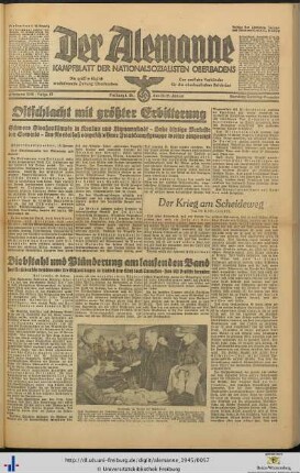 20./21.01.1945 (Samstag/Sonntag-Ausgabe)