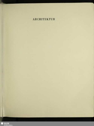 Architektur