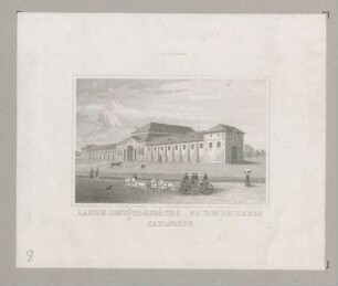 Landes Gestüts-Gebäude in Carlsruhe - Maison de Haras à Carlsruhe
