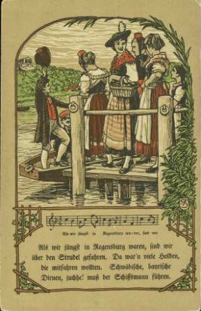 Donaustrudel [R] - Als wir jüngst in Regensburg waren [...]