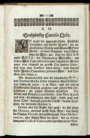 Großgünstig Curioser Leser.