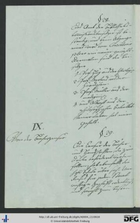 [fol. 14] Von der Bücherzensur