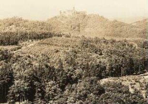 Wartburg : Eisenach. Blick vom Sophienblick zur Wartburg