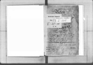Konzessionierung der Klosterschule bzw. Umwandlung derselben in eine Elementar-Pfarr-Mädchenschule, ...