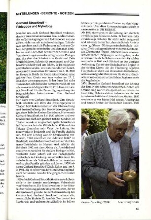 Gerhard Struckhoff (2004) Foto: Arnulf Reinke