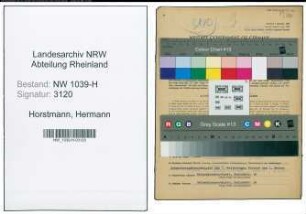 Entnazifizierung Hermann Horstmann , geb. 03.02.1893 (Bankbeamter)
