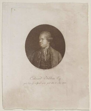 Bildnis des Edward Gibbon