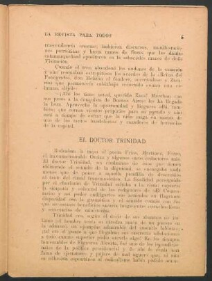El doctor Trinidad