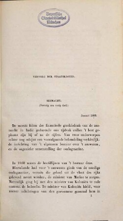 Onze Indische financien : Nieuwe reeks aanteekeningen, door E. de Waal, 4