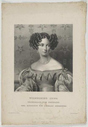 Bildnis der Wilhelmine Luise, Prinzessin Preussen