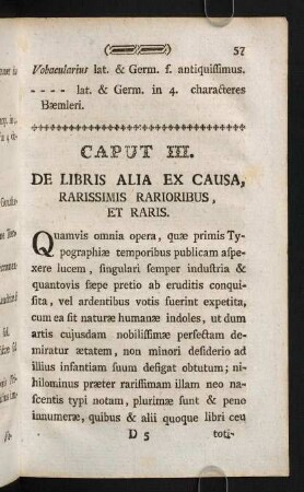 57-105, Caput III.