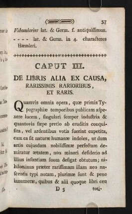 57-105, Caput III.