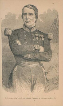 14. Le contre-amiral Bonard, commandant de l'expédition de Cochinchine (p. 246-247)