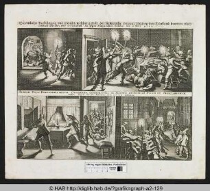 Eigentliche Vorbildung und Gericht, welcher gestalt der keyserliche General, Hertzog von Friedland, beneben etlich anderen Obristen und Officireren zu Eger hingerichtet worden, den 15. Febr: 1634.
