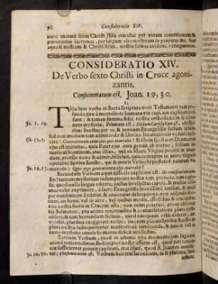 96-117, Consideratio XIV.-XVII.