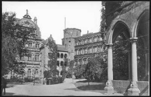 Heidelberg. Schlosshof