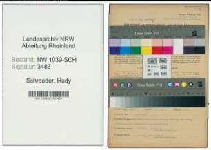 Entnazifizierung Hedy Schroeder , geb. 07.04.1922 (Angestellte)