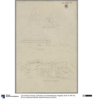 Grabmäler und Klostergebäude in Ägypten