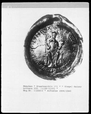 Siegel Kaiser Lothars III. (1125-1137)
