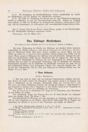 14-22 Das Tübinger Grafenhaus