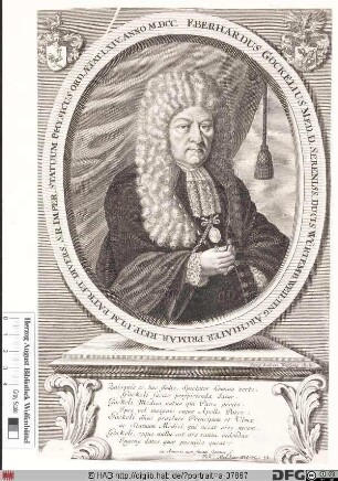Bildnis Eberhard Gockel(ius)