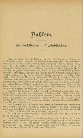 Dahlem