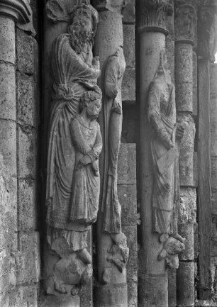 Nordportal — Gewändefigur