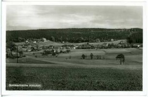 Hetzdorf. Blick auf Hetzdorf