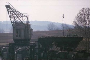 Bw Crailsheim Bekohlungsanlage Drehkran Schüttgerüst
