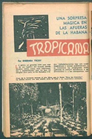 Tropicana - una sorpresa mágica en las afueras de La Habana