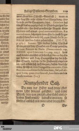 Neunzehender Satz.