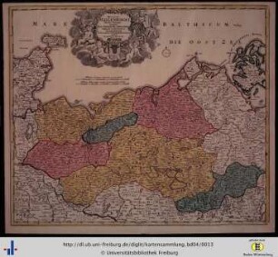 Ducatus Meklenburgici tabula generalis