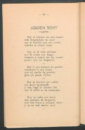 ¿Quién soy?