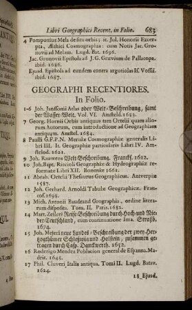 Geographi Recentiores.