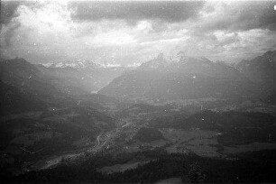 Berchtesgaden: Blick auf Berchtesgaden, vom Kneifelspitze