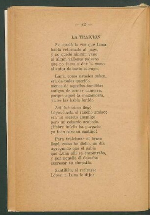 La traición